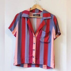 Reformation Disco Stripe Cuba top